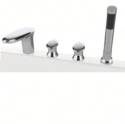 China With Slide Bar Whirlpool Bathtub Mixer Shower Mixer Tap Bathtub Faucet for sale