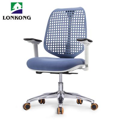 China (Height) Beautiful Adjustable Swivel Office Plastic And Mesh Office Chair for sale