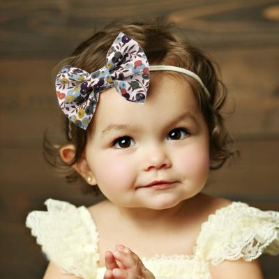 China New cute hair accessories mom and baby bowknot headbands parent-child bow baby headband for sale