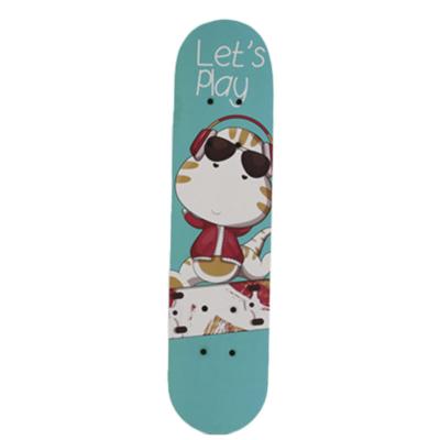 China Cheap Price 7 Ply Deck OEM Skate Board Maple Blank Wood Deck Skateboard Child Price for sale