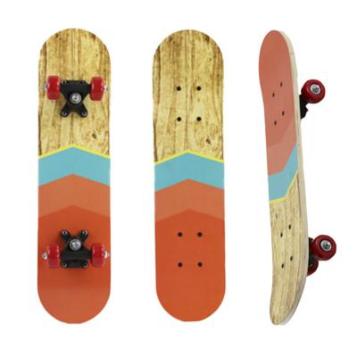 China Cheap Price Kid 24 Inch Maple Skate Board Blank Wood Deck Skateboards for sale