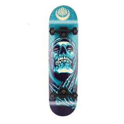 China Child Cheap Price 7 Layers Maple Skateboard Board Colorful Printing Long Board For Adult for sale