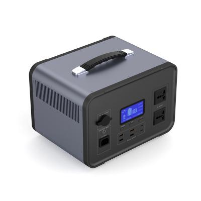 China Type C portable power supply station 1000w lifepo4 portable generator station 220v for sale