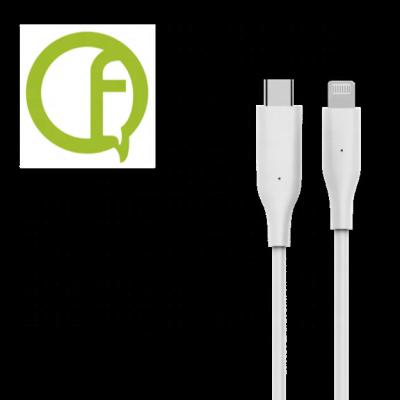 China PD 18W 3A Fast Charging New Design TPE over-molding C94 pd 18w cable 1m 1.2m 2m 18w type c pd fast cable for iphone mobile for sale