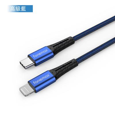 China Computer Fonemax USB C to C94 MFi Certified PD Fast Charging Cable for iPhone X for iPad for Macbook for sale