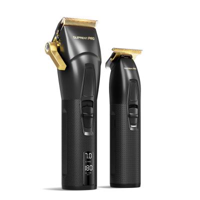 China For Commercial Professional Men's Grooming Clipper Trimmer Set Rechargeable Cordless Electric Electric Clipper Kit for sale