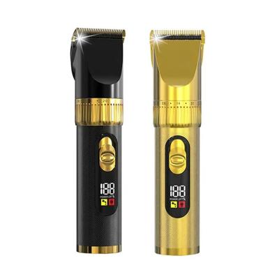 China Car Suprent Electric Cordless All Metal Pro Gold Professional Gold Haircut Clipper for sale