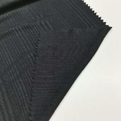 China Anti-bacteria Organic Bamboo Fabric 95 Bamboo Spandex 5 Irregular Stretch Rib Fabric for sale