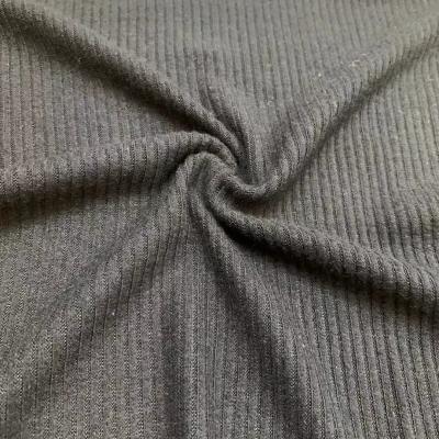 China Lady Viable Fashion New Arrive 97Bamboo 3Span 2*2 Rib Knitted Fabric For Clothes & Apparel & Apparel for sale