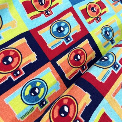 China Hot Selling Organic Custom Printed Cotton Fabric For Clothing Without MOQ for sale