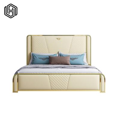 China HUIJUYOUPIN Practicability Strong Light King Bed Set Designer King Comfort Set Luxury Kings for sale