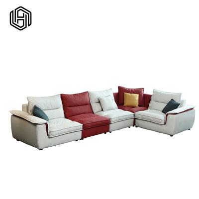 China HUIJUYOUPIN Adjustable Fabric Sofa Nordic Technology (Other) Fabric Sofa Down Light Luxury Princess Sofa for sale