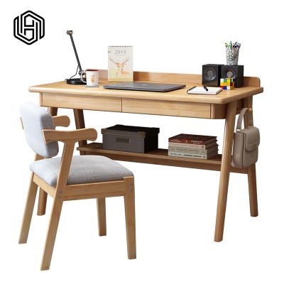 China Flexibility HUI JU YOU Single PIN Simple Home Student Bedroom Computer Desk With Drawer Children Study Desk for sale