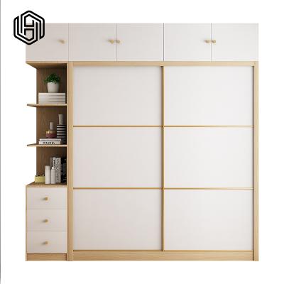 China Wholesale Bedroom Expandable Wardrobes Manufacturers Huijuyoupin Storage Wardrobe for sale