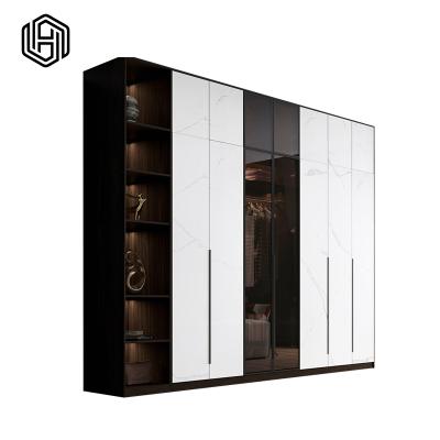 China HUIJUYOUPIN Large Storage Capacity Wardrobe Cabinet Storage Cabinet Home Bedroom Minimalist End for sale