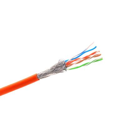 China YUEDAO  CAT7 Ethernet Cable SFTP Shielded LSZH 305M Reel LAN Cable for sale