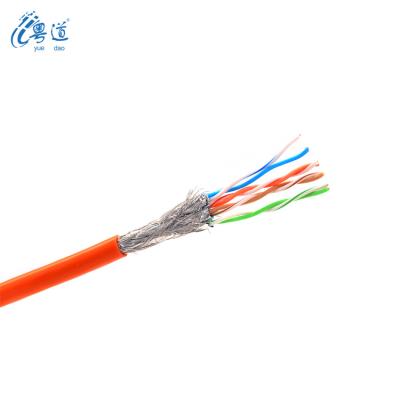 China High Speed OEM BC 24awg 23awg UTP STP FTP 8 core Twisted Pair PVC 305m 1000ft Cat5e Cat6 Cat6A Network Lan Cable for sale