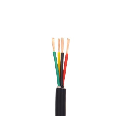 China YUEDAO Multi Conductor Cord Flexible Cable RVVP 2 3 4 5 Core 0.75 1 1.5 2.5 4 6 MM Electrical Cable Wire Power Cable for sale