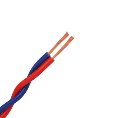 China YUEDAO Copper Conductor PVC Insulated Twisted Pair Flexible Cable and Wire RVS 300/500V 2 Cores Cable and Wire from China for sale