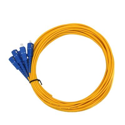 China YUEDAO Fiber Optic Pigtail LC SC ST FC PC UPC APC  0.9mm Fiber Optic Patch Cord pigtail for sale