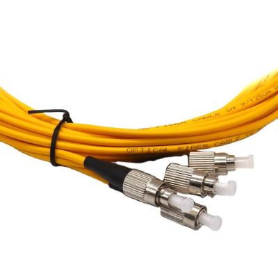 China YUEDAO  LC  0.9mm FTTH Fiber Pigtail PVC LSZH 1.5m Fiber Pigtail for sale