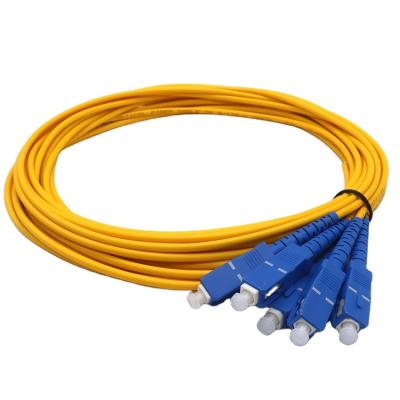 China Fiber pigtail  1m 2m 3m SC LC FC LT connector fiber optic pigtail YUEDAO for sale