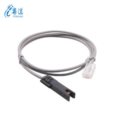 China YUEDAO factory price Cat3 110 To RJ45 high quality 6P2C 8P8C Intercom voice patch cord Telephone Cable for sale