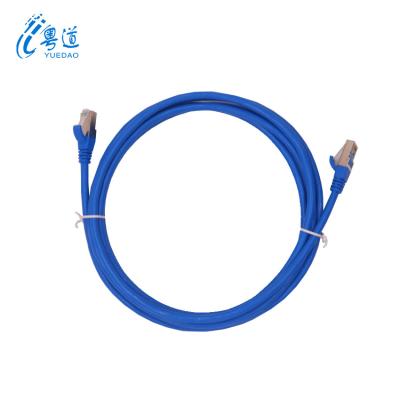 China YUEDAO  factory Cat5e FTP 1m 24AWG PVC copper core patch cord for sale