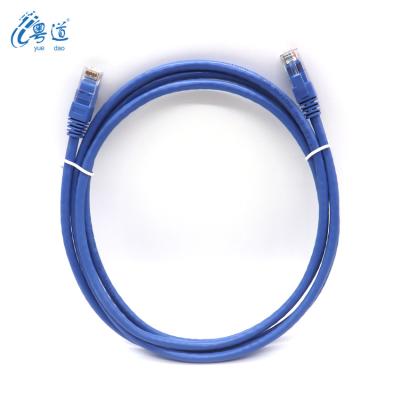 China YUEDAO  factory Cat6 UTP 2m 23AWG PVC copper core patch cord for sale