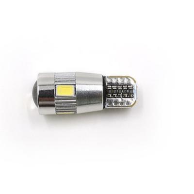 China Automotive LED T10 5730 5630 6SMD Decoding Width W5W License Plate Reading Light Camry Light for sale