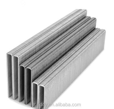 China Galvanized Iron Or Stainess Steel Staples For GS Stapler Holzher Series C Staples For Roofing And Furnituring for sale