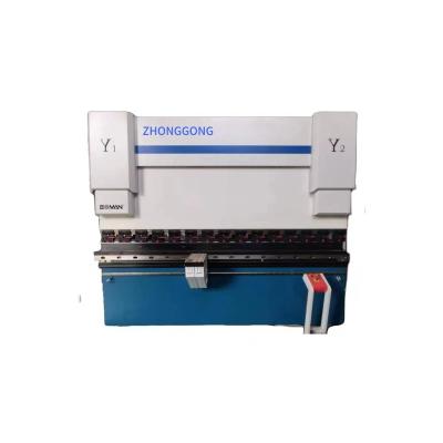 China Building Material Shops Cnc Grating Ruler Control Hydraulic Press Brake 4+1 Axis With Da52s Controller 63t/2500mm Cnc Press Brake for sale