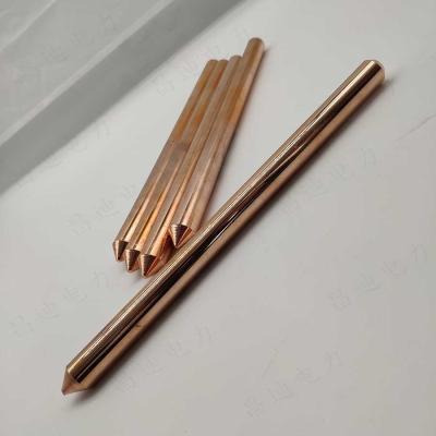 China 4 Fuß reiner kupferner fester mit Erde bedeckender Rod Electroplated 4ft zu verkaufen