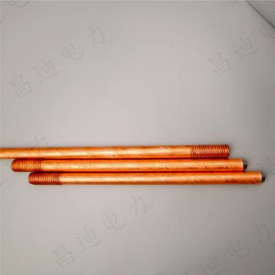 China Lightning Protection Earth Rod Grounding 19mm for sale