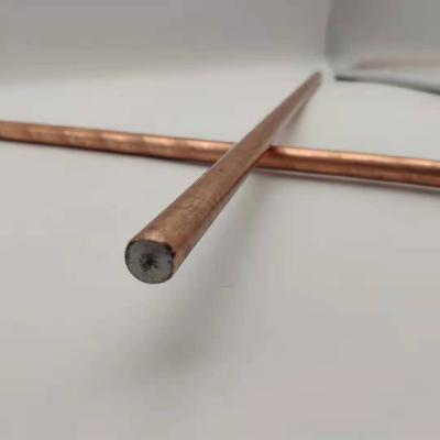 China High Performance Copper Clad Earth Rods 0.25 Mm Copper Thickness Class I Insulation Level for sale