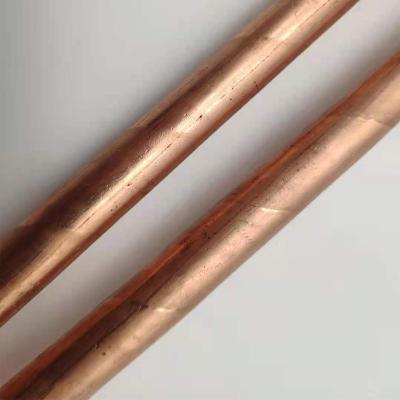 China Lightning Protection Systems 5/8 Inch Diameter Copper Bonded Earth Rods for Durability and Efficiency for sale