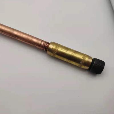 China Threaded Copper Clad Earth Rod with High Tensile Strength for Durable Grounding for sale