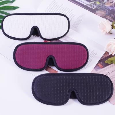 China High Quality Portable Dark Eyes Cover Soft Relaxation Breathable Eye Shadow Nap Travel Circles Exercise Mesh 3D Breathable Sleep Mask for sale