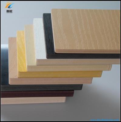 China Good price waterproof non-toxic zero formaldehyde zero formaldehyde lead free grain wpc foam wood panel for decoration for sale