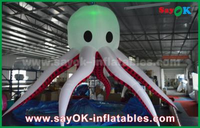 China Tentacle pendurado Led gigante inflável polvo poupando energia multicolorido à venda