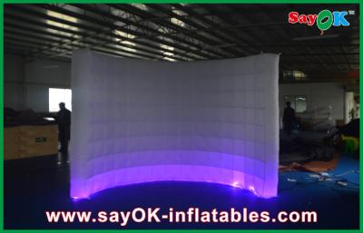 China Wedding Photo Booth Automatic Led Inflatable Photo Booth , Party Decorative Photobooth Kiosk for sale