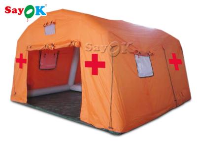 China tienda médica inflable de la emergencia de la tienda de fuego de la prueba de la lona inflable del PVC/tienda médica del alivio en venta