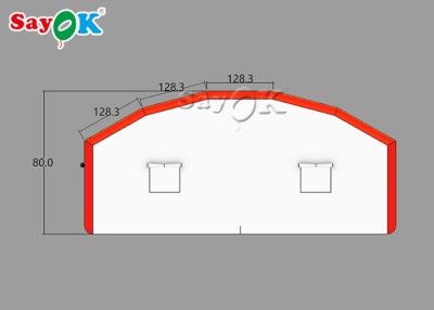 China Air Inflatable Tent Custom Mobile Inflatable Medical Tent Disinfection Channel Tent  Safe And Durable for sale