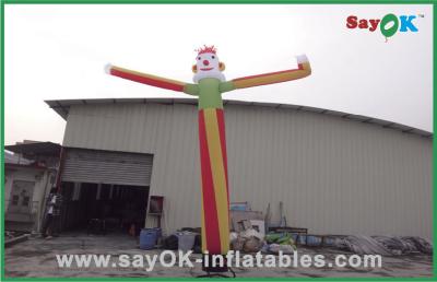 China Homem inflável colorido inflável de Advertising Inflatable Wave do dançarino do ar do homem de anúncio 6m à venda