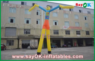 China Air Dancing Man 7m High Heavy Duty Inflatable Air Dancer Man With Custom Logo For Promotion for sale