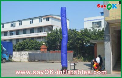 China Sky Dancer Inflatable Blue Inflatable Guy Air Sky Dancer With Bottom Blower Wedding Use for sale