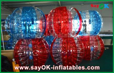 China Inflatable Lawn Games Transparent PVC / TPU Inflatable Soccer Bubble Human Ball For Adult / Kid for sale