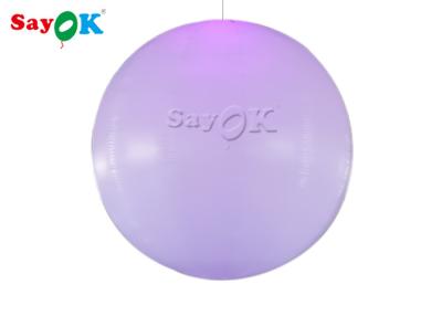 China Airstar Lighting Balloon Portable LED Inflatable Ball / Inflatable Air Balloon For Wedding / Advertising for sale