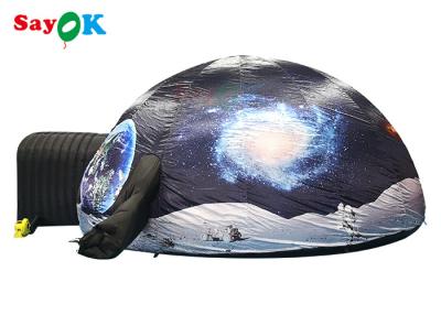 China Rapid Expansion Portable Inflatable Planetarium Tent With Printed Pattern Inflatable Star Dome for sale