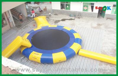 China Giant Funny Water Bouncer Inflatable Water Trampoline Toys For Water Park for sale